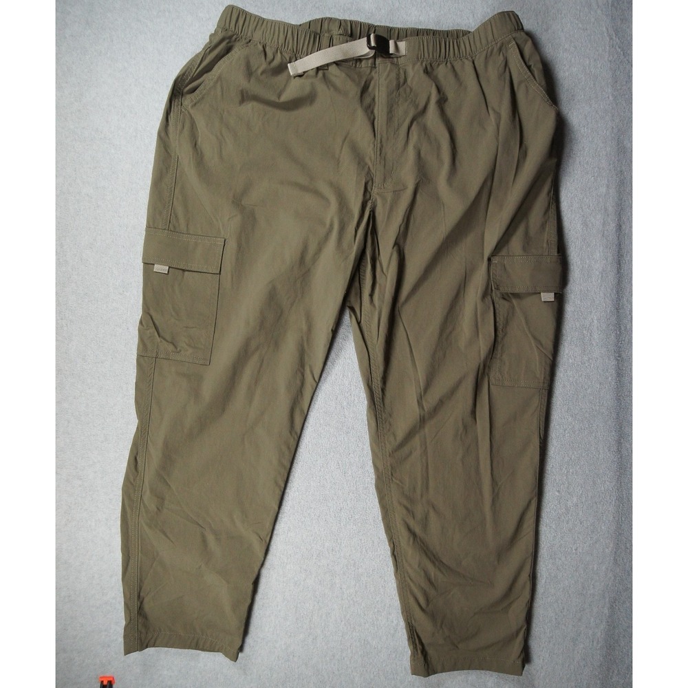 Patagonia Pants Womens XL Green Outdoor Everyday Cargo Lightweight Belted Ladies